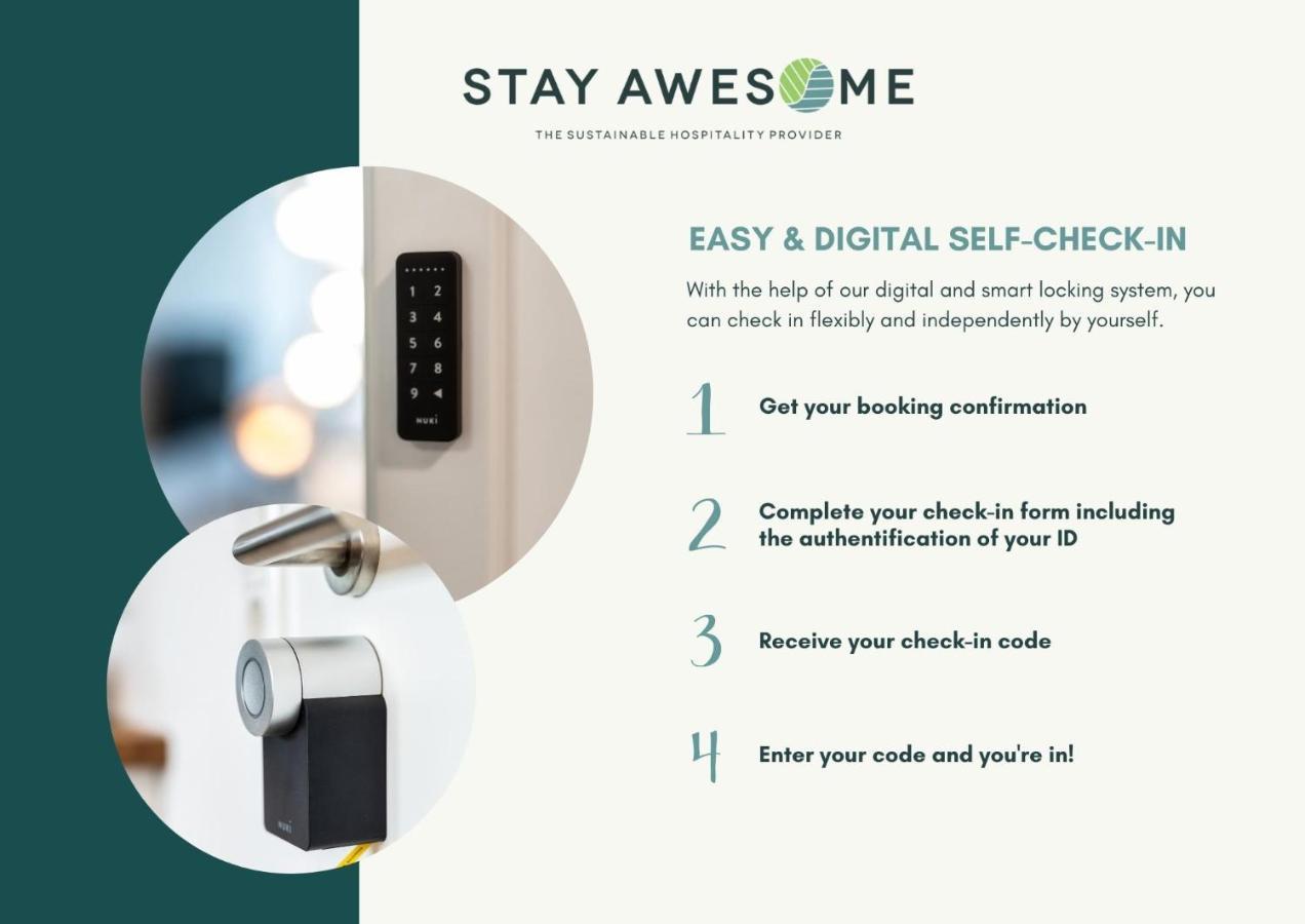Stay Awesome - Schonfeld Apartment, Netflix Und Kostenloses Parken Kassel Dış mekan fotoğraf