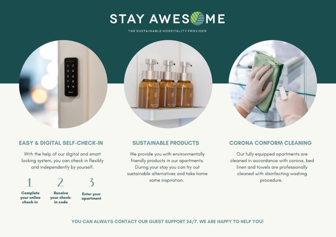 Stay Awesome - Schonfeld Apartment, Netflix Und Kostenloses Parken Kassel Dış mekan fotoğraf