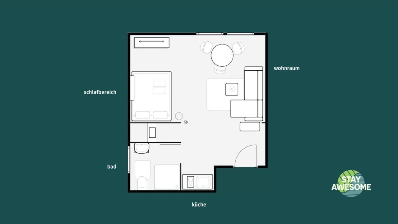 Stay Awesome - Schonfeld Apartment, Netflix Und Kostenloses Parken Kassel Dış mekan fotoğraf